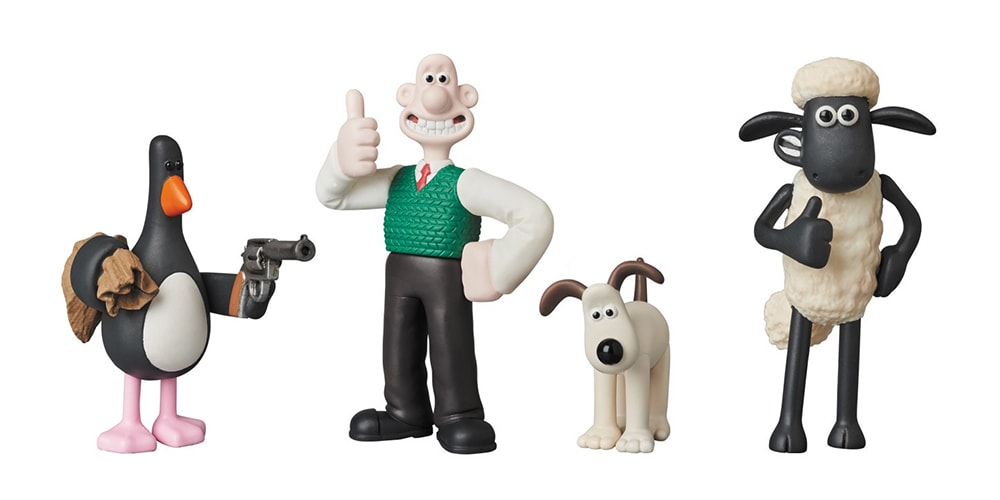 Medicom Toy Issues реалистичные коллекционные предметы Уоллеса и Громита