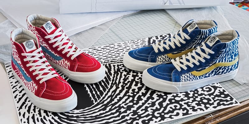 靴 VAULT VANS John Van Hamersveld SK8-HI LX valt-by-vans-john-van-