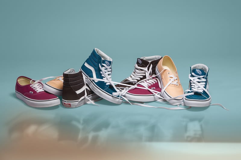 Colorful vans clearance new