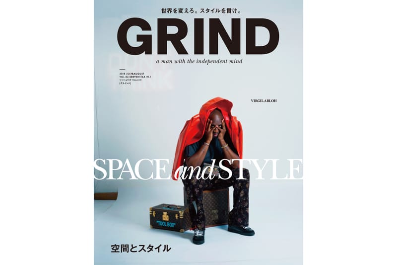 Virgil Abloh Covers 'GRIND' Magazine August 2018 | Hypebeast