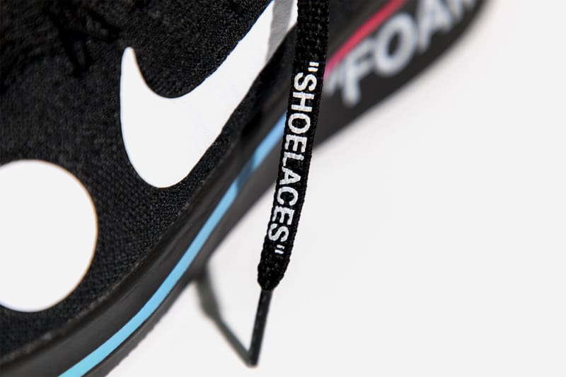 Off white store zoom fly laces