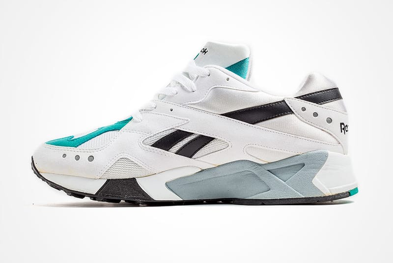 Reebok aztrek og clearance white solid teal black