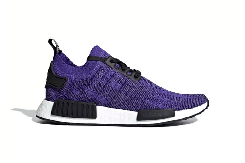 Adidas nmd purple and white online