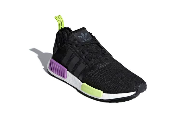 Nmd purple store and green