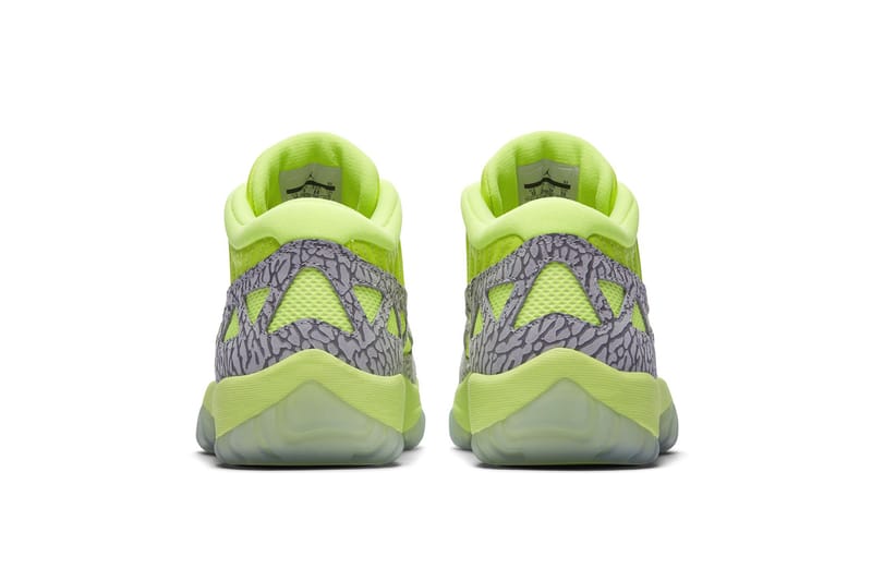 Air Jordan 11 Low IE Ghost Green Official Images | Hypebeast