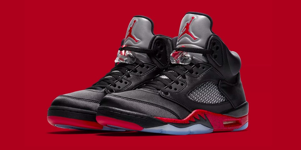 Official Images of the Air Jordan 5 “Bred” | Hypebeast