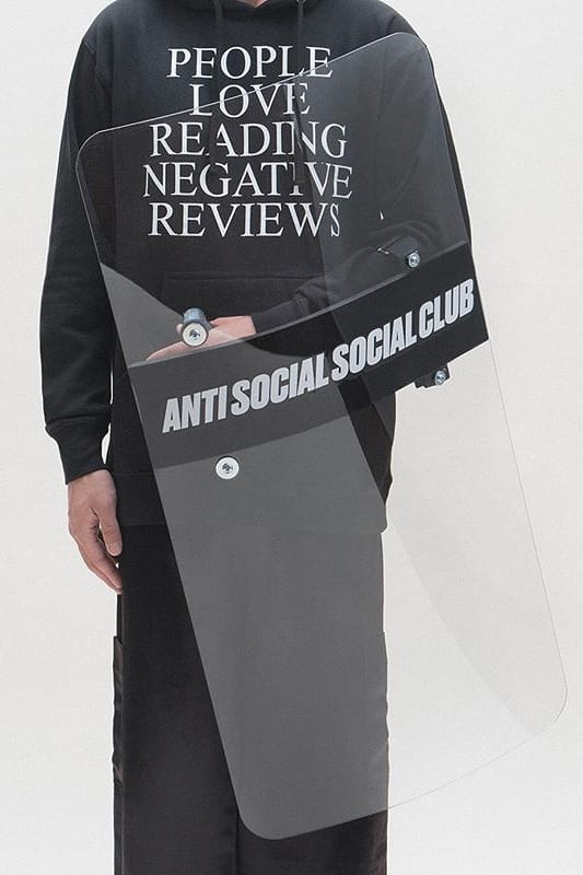 Anti Social Social Club FW18 Riot Shield Release Hypebeast