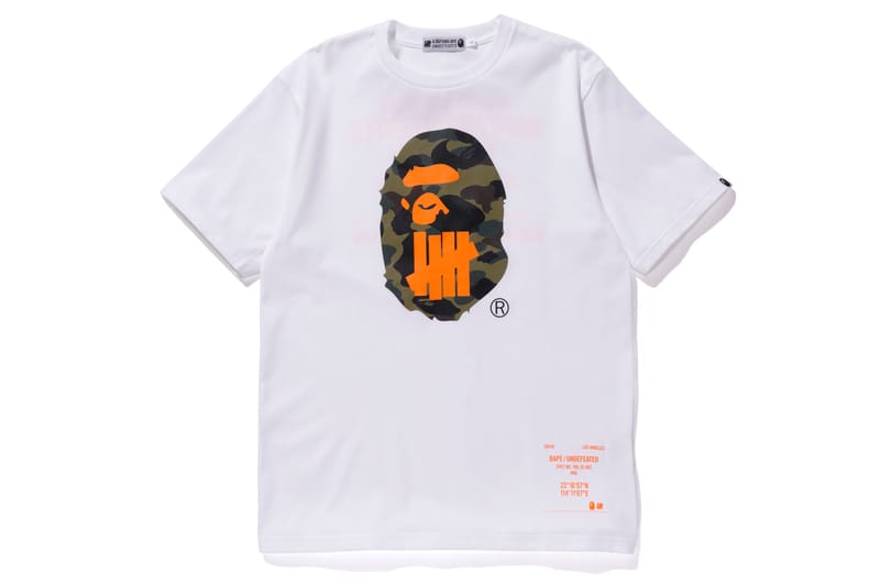 UNDEFEATED - 最終値下げ undefeated BAPE コラボ Tシャツ ホワイトの+