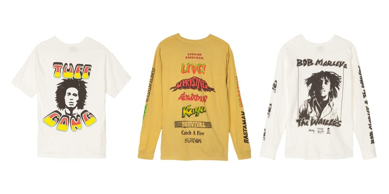 Stüssy Rolls Out Graphic-Heavy Bob Marley Collaboration