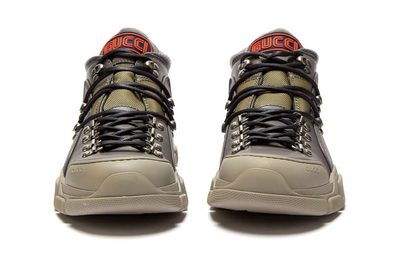 gucci flashtrek on feet