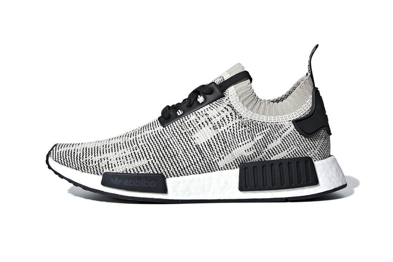 Adidas's nmd r1 primeknit core black and sesame sale