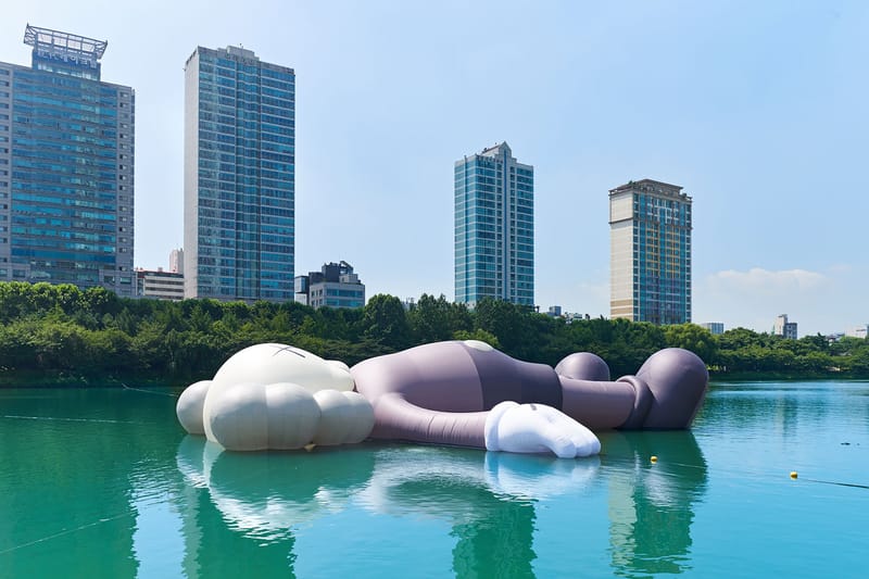 KAWS:HOLIDAY' Seoul Seokchon Lake Launch | Hypebeast