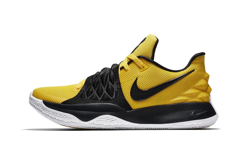 Kyrie irving shoes black and yellow sale