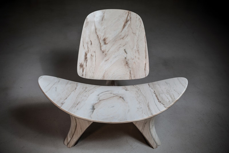 Zaha Hadid Architects Craft Stone Lounge Chair | Hypebeast