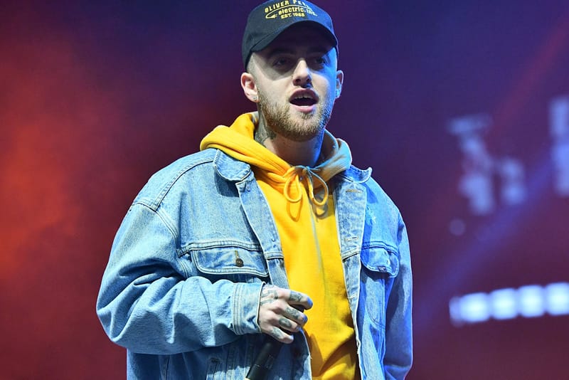 Mac miller swimming online hoodie blue