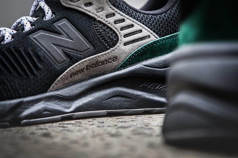 New balance outlet x90 black white