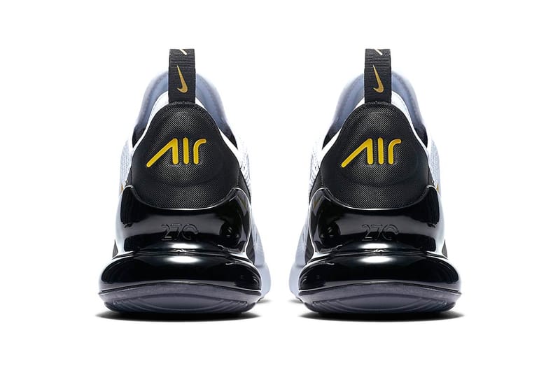 Air max 270 cheap gold black and white