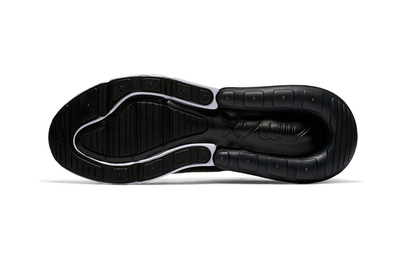 nike air max 270 white black gold