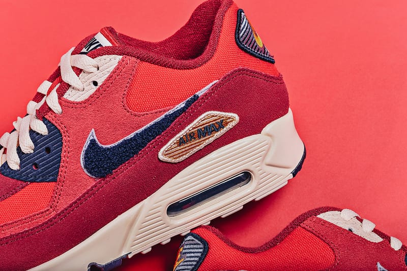 Nike s Air Max 90 Premium SE Varsity Pack Hypebeast