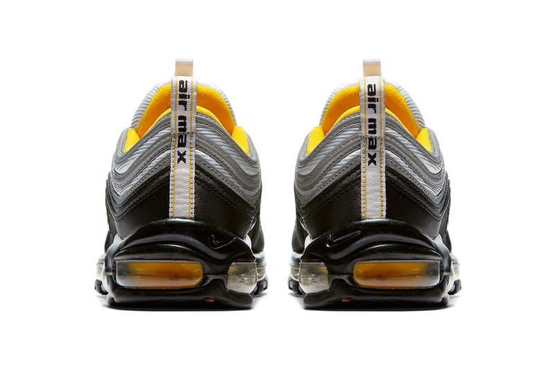 black silver and yellow air max 97