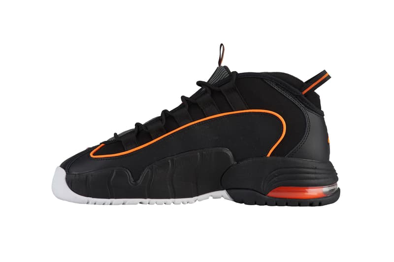 penny hardaway shoes orange and black