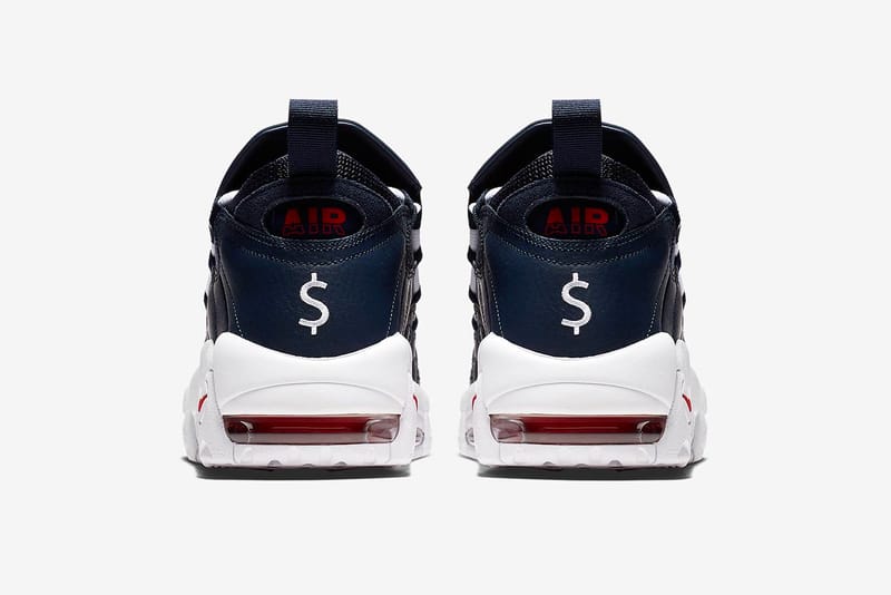 Nike air more money 2024 blue