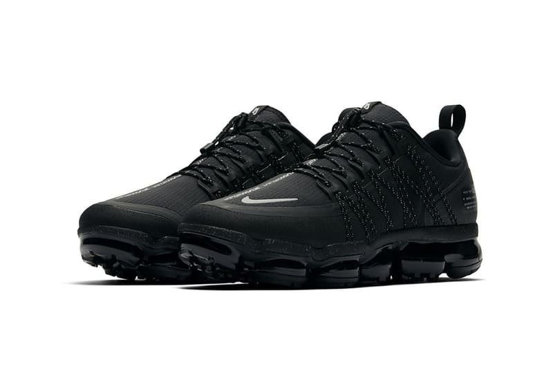 vapormax run utility black red