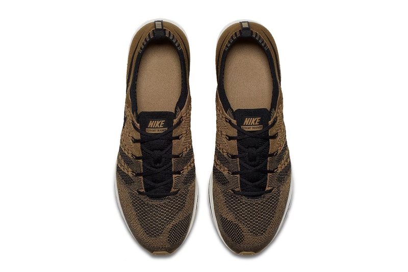 nike free flyknit nsw mens gold