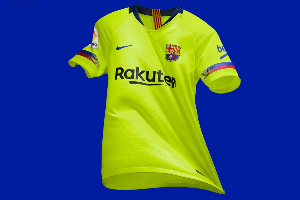 FC Barcelona 2019 Away Kit by Nike Football | HYPEBEAST