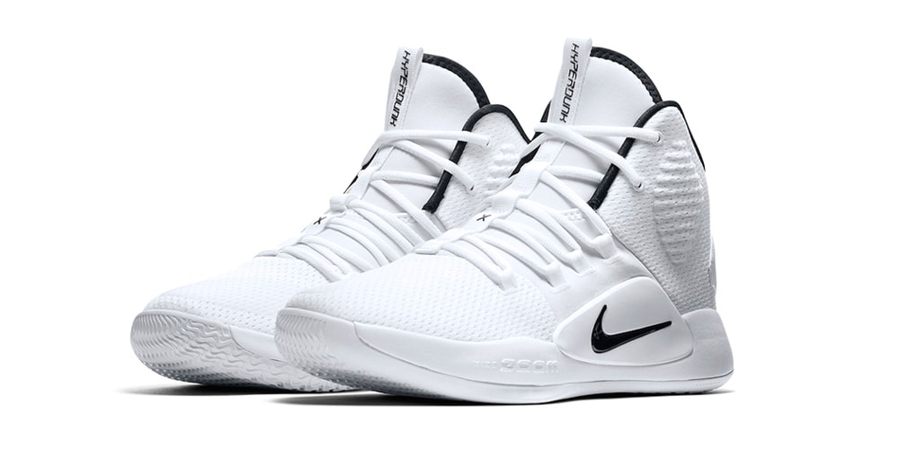 nike hyperdunk x black white