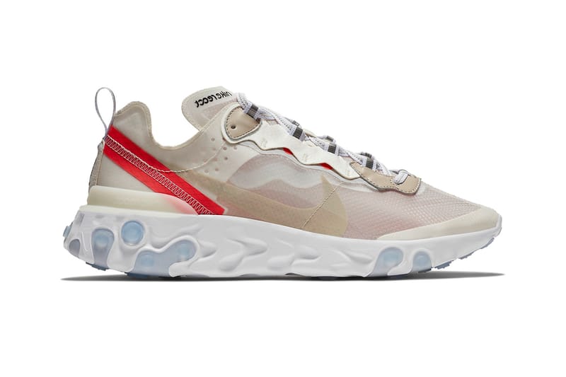 Nike react element 87 cheap bone white