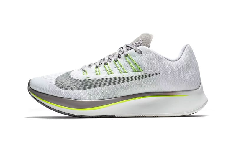 Nike Zoom Fly White Sport Grey Volt Makeover Hypebeast