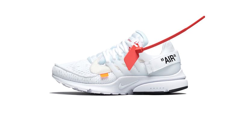 Official Store List for the Off-White™ x Nike Air Presto in White