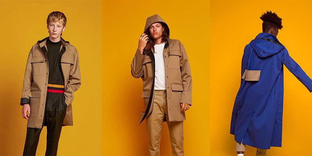 Okewa Rainwear Recycled Rainwear Capsule Collection Hypebeast