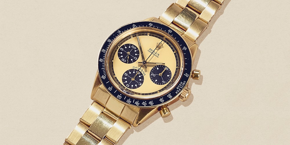 Редкий Rolex «Paul Newman» Daytona из 18-каратного золота только что появился на рынке