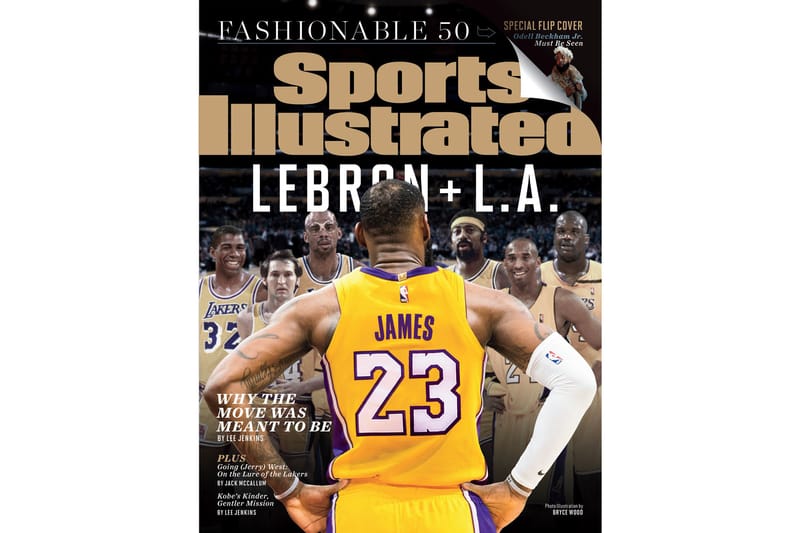 Lebron james sale sports illustrated cover