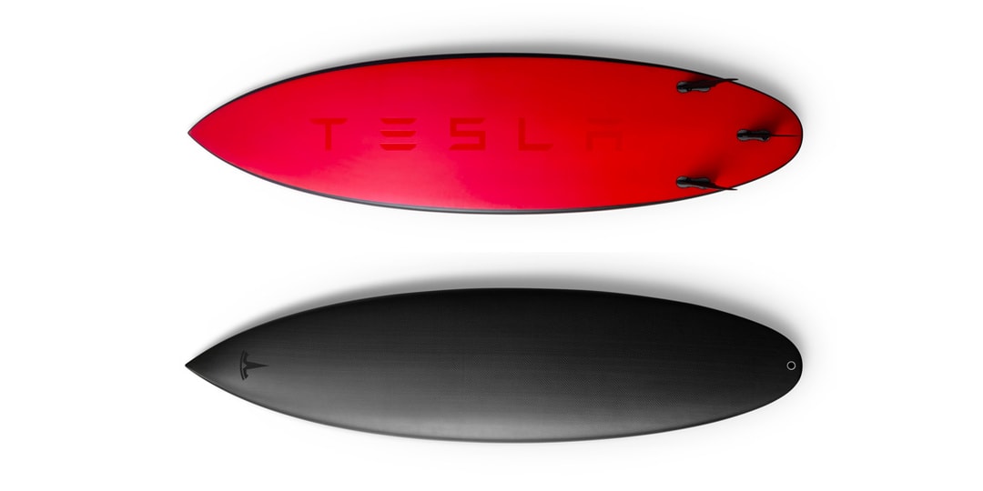 Tesla выпустила ограниченную серию досок для серфинга