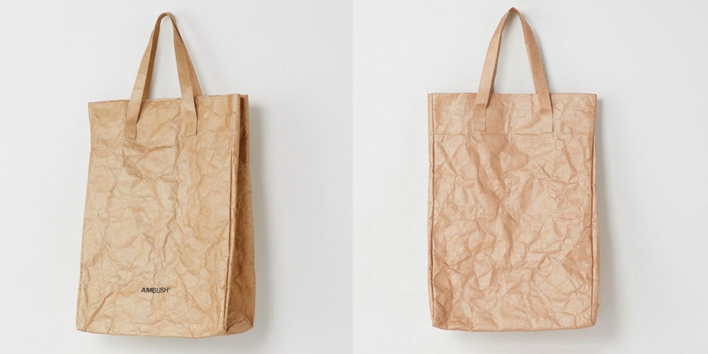 Ambush® Drops $88 Usd Paper Bag Tote 