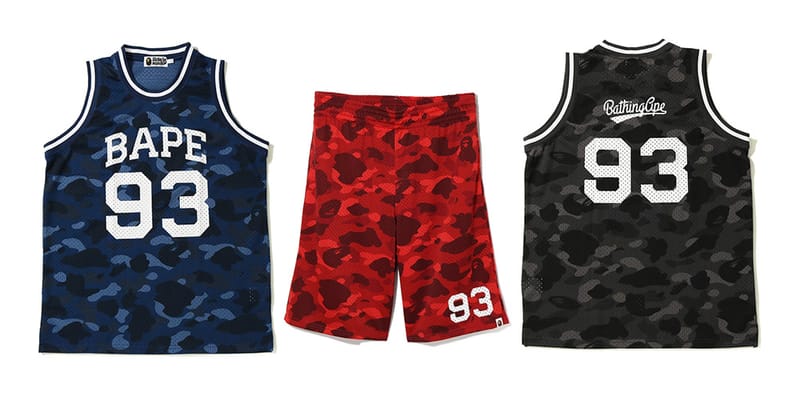 BAPE バスケットボールジャージ・ショーツセット 93 セットアップ BAPE バスケットボールジャージ・ショーツセット 93 セットアップ