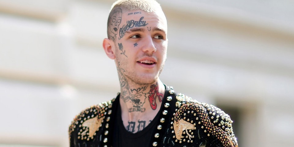 lil peep no shirt