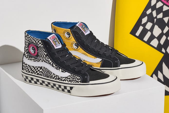 Vans sk8 hi store yin yang