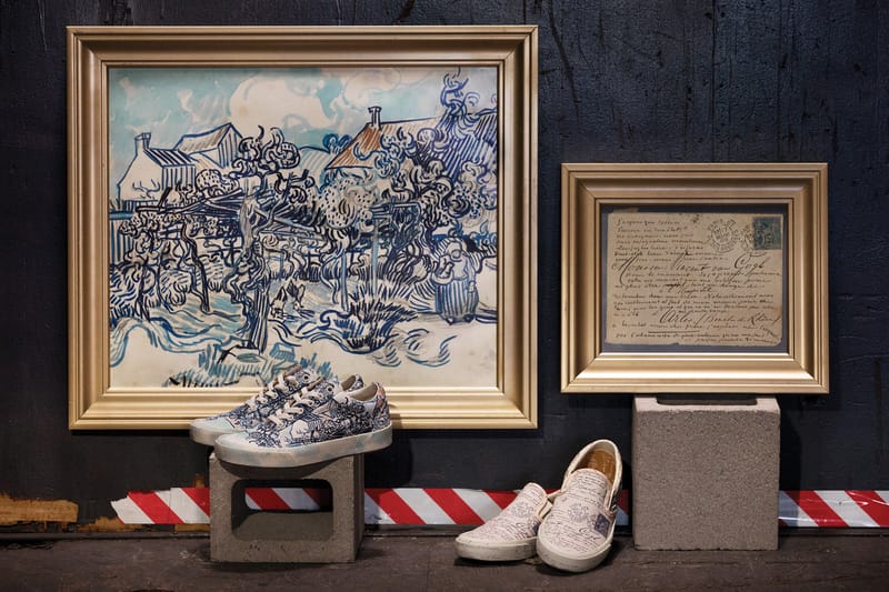 Zapatos vans van shop gogh en paris