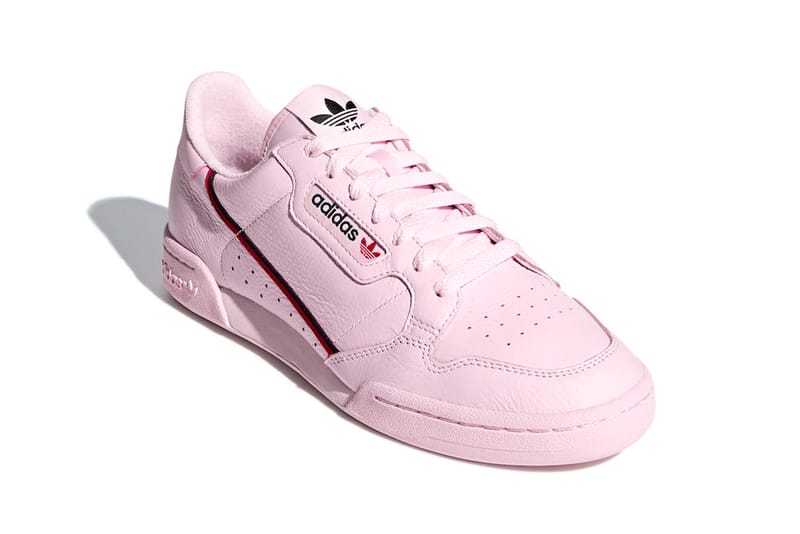 Adidas pink continental 8 on sale trainers