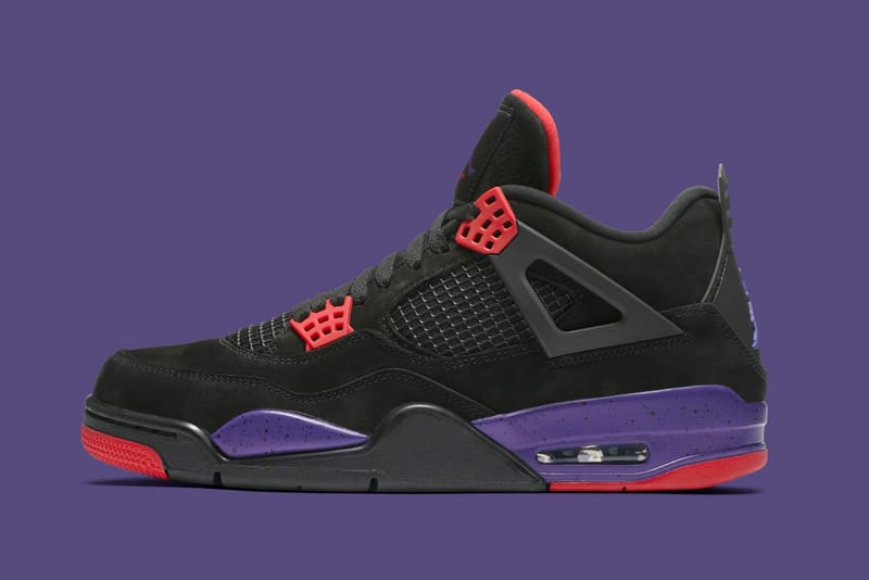 Jordan 4 raptors on feet best sale