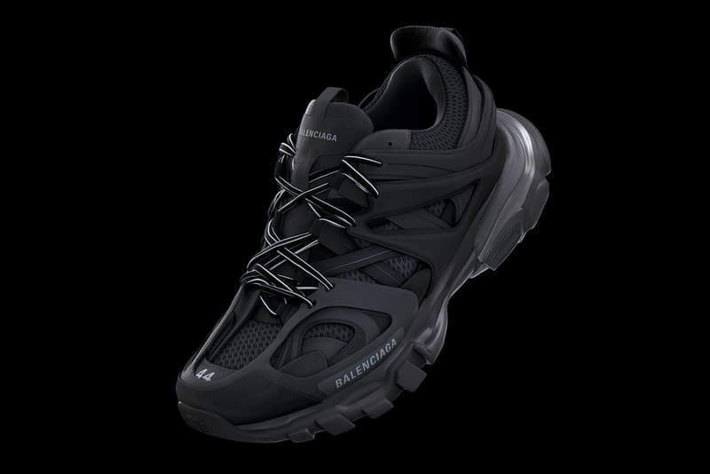 Balenciaga Track Nylon, Mesh And Rubber Pinterest