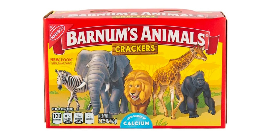 Крекеры Barnum’s Animals изменили дизайн культовой упаковки для PETA
