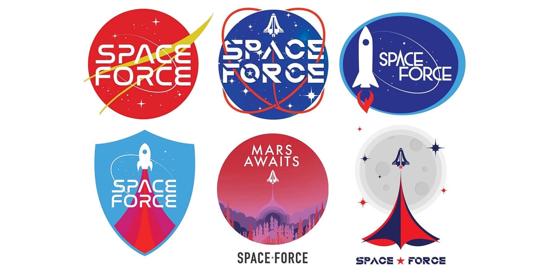 Администрация Трампа просит сторонников проголосовать за логотипы космических сил