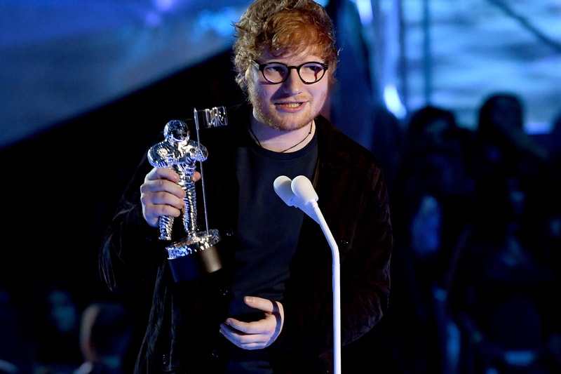 Ed Sheeran Wins Artist of the Year at the MTV VMAs Hypebeast
