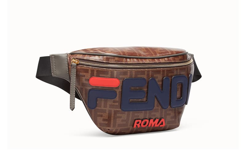 FENDI x FILA Monogrammed Waist Bag PreOrder HYPEBEAST