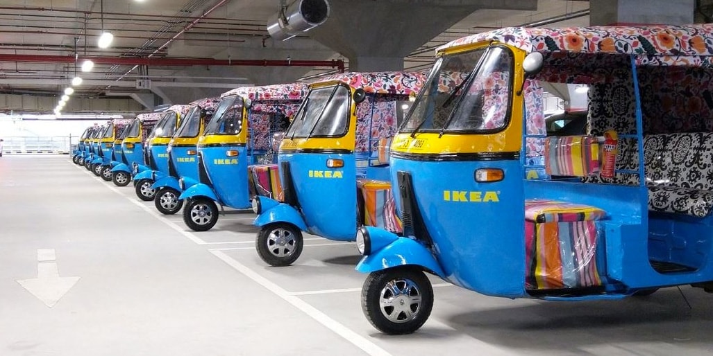 IKEA India будет доставлять товары с помощью электрических рикш на солнечных батареях